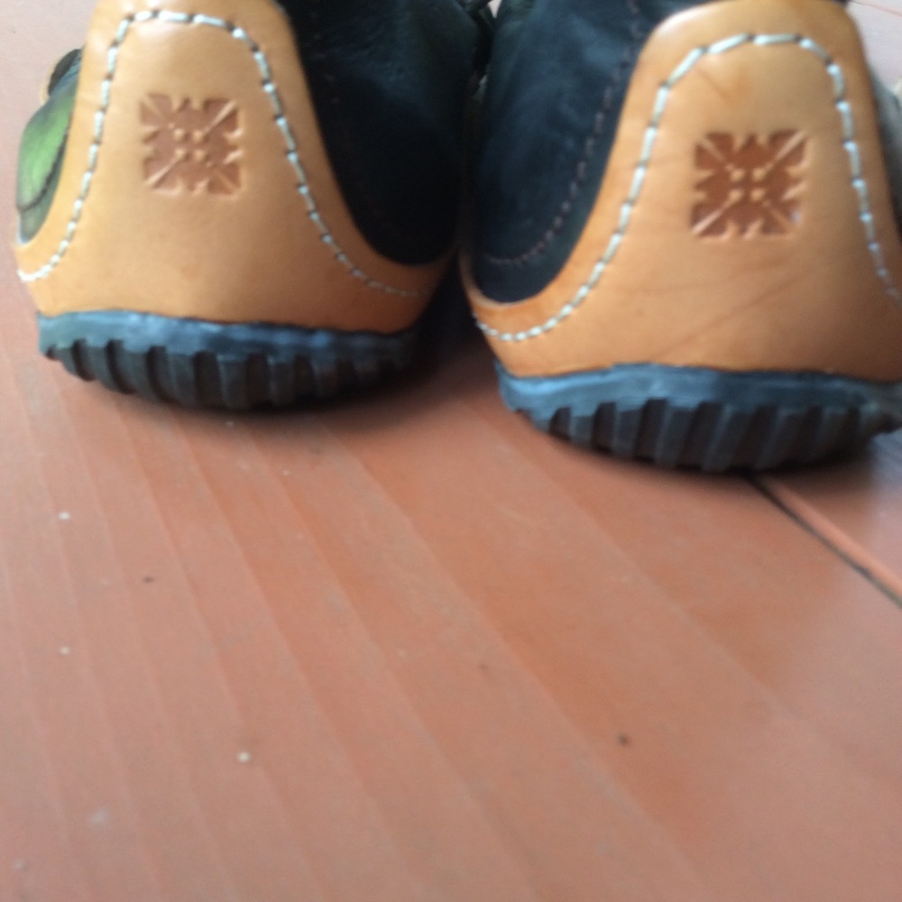Ryan /Rowe sneakers, lace up black/brown. Sz 12 - Picture 3 of 7
